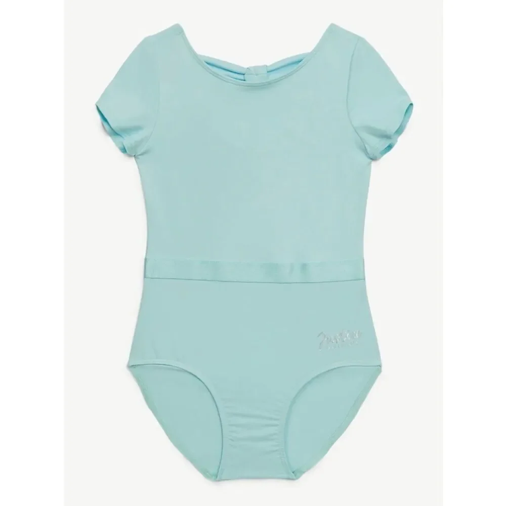Justice Capsleeve Ballet Leotards With Ribbon Size S 7/8